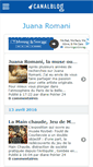Mobile Screenshot of juanaromani.com